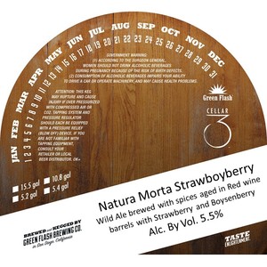 Green Flash Brewing Co. Natura Morta Strawboyberry