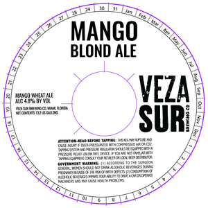 Veza Sur Brewing Co. Mango Blond