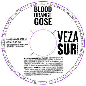 Veza Sur Brewing Co. Blood Orange Gose