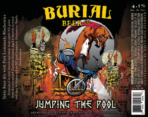 Burial Beer Co. Jumping The Pool August 2017