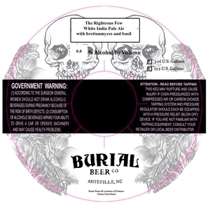 Burial Beer Co. The Righteous Few