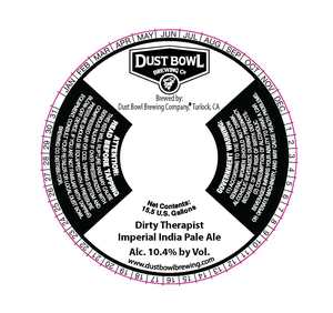 Dirty Therapist Imperial India Pale Ale August 2017