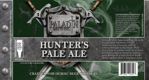 Paladin Brewing Hunter's Pale Ale August 2017