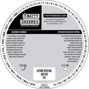 Natty Greene's Brewing Co. Extra Special Bitter