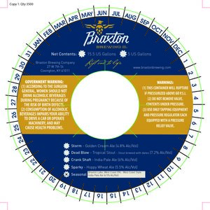 Braxton Labs: West Coast Ipa 