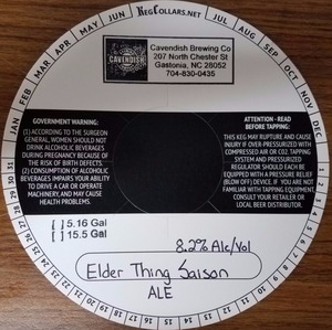 Elder Thing Saison August 2017