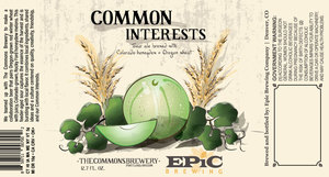 Epic Brewing Company Common Interests
