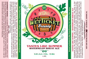 Wet Ticket Brewing Tastes Like Summer Watermelon Wheat