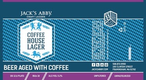 Coffee House Lager August 2017