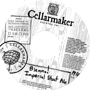 Cellarmaker Brewing Co. Blammo!
