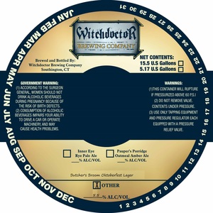 Witchdoctor Brewing Company Butcher's Broom August 2017
