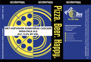 Pizza Boy Brewing Co. Wet Hopvision Sunnybrae Cascade