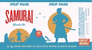 Great Divide Brewing Co. Samurai August 2017