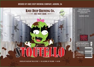 Knee Deep Brewing Company Stoutello August 2017
