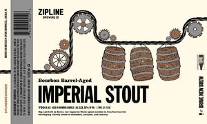 Zipline Brewing Co. Bourbon Barrel-aged Imperial Stout