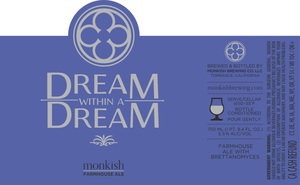 Monkish Brewing Co Dream Within A Dream