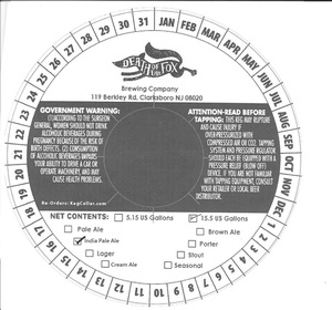 Death Of The Fox Brewing Company 