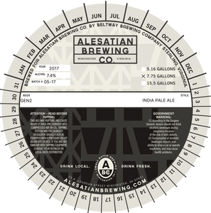 Alesatian Brewing Co. Gen2 August 2017