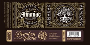 Almanac Beer Co. Bourbon Barrel Peche