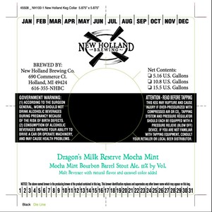 New Holland Brewing Company Dragon's Milk Reserve Mocha Mint