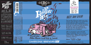 Cambridge Brewing Company Heather Ale