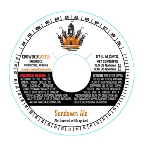Sundown Ale Ale Flavored With Apricot