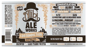 Alibi Ale Works Contradiction August 2017