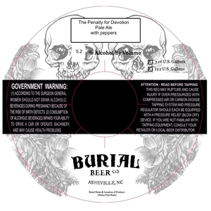 Burial Beer Co. The Penalty For Devotion