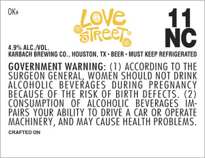 Karbach Brewing Co. Love Street