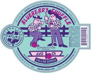 Mikkeller Brewing Blueberry Shuffle August 2017