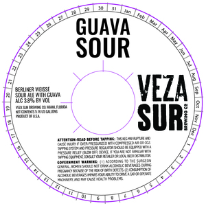 Veza Sur Brewing Co. Guava Sour August 2017