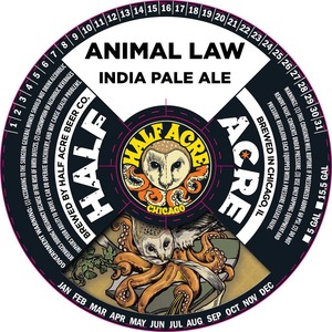 Half Acre Beer Co. Animal Law I.p.a.