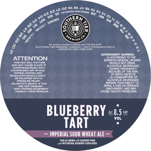 Southern Tier Brewing Co Blueberry Tart