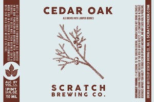 Scratch Brewing Company Cedar Oak