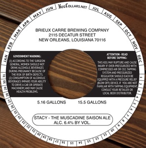 Stacy - The Muscadine Saison 