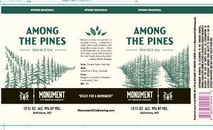 Among The Pines Among The Pines Double IPA August 2017