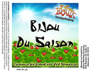 Hijinx Brewing Company Bijou Du Saison