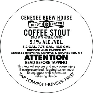 Genesee Brew House Coffee Stout