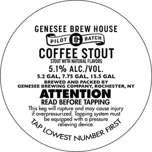 Genesee Brew House Coffee Stout