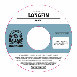 Ballast Point Longfin