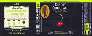 The Explorium Brewpub Cherry Chocolate Stout August 2017
