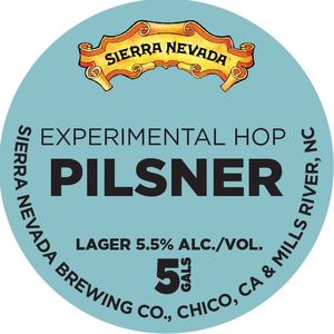 Sierra Nevada Experimental Hop Pilsner August 2017