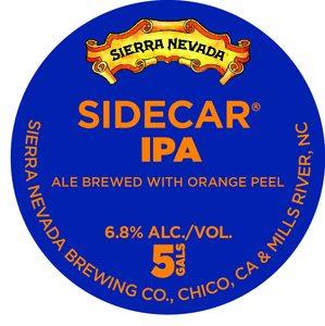 Sierra Nevada Sidecar IPA August 2017