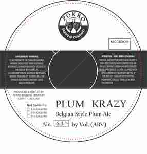 Pokro Brewing Company Plum Krazy