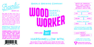 Baerlic Brewing Company Woodworker: Harshmellow Mtn.