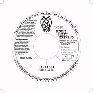 Night Shift Brewing Santilli