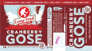 Long Trail Brewing Company Cranberry Gose August 2017