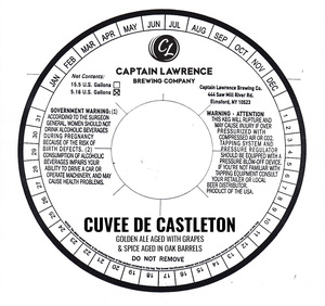 Captain Lawrence Brewing Co Cuvee De Castelton
