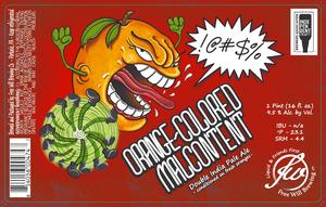 Free Will Orange-colored Malcontent