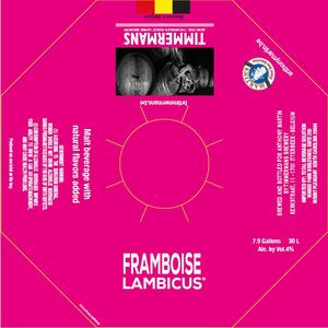 Timmermans Framboise Lambicus September 2017